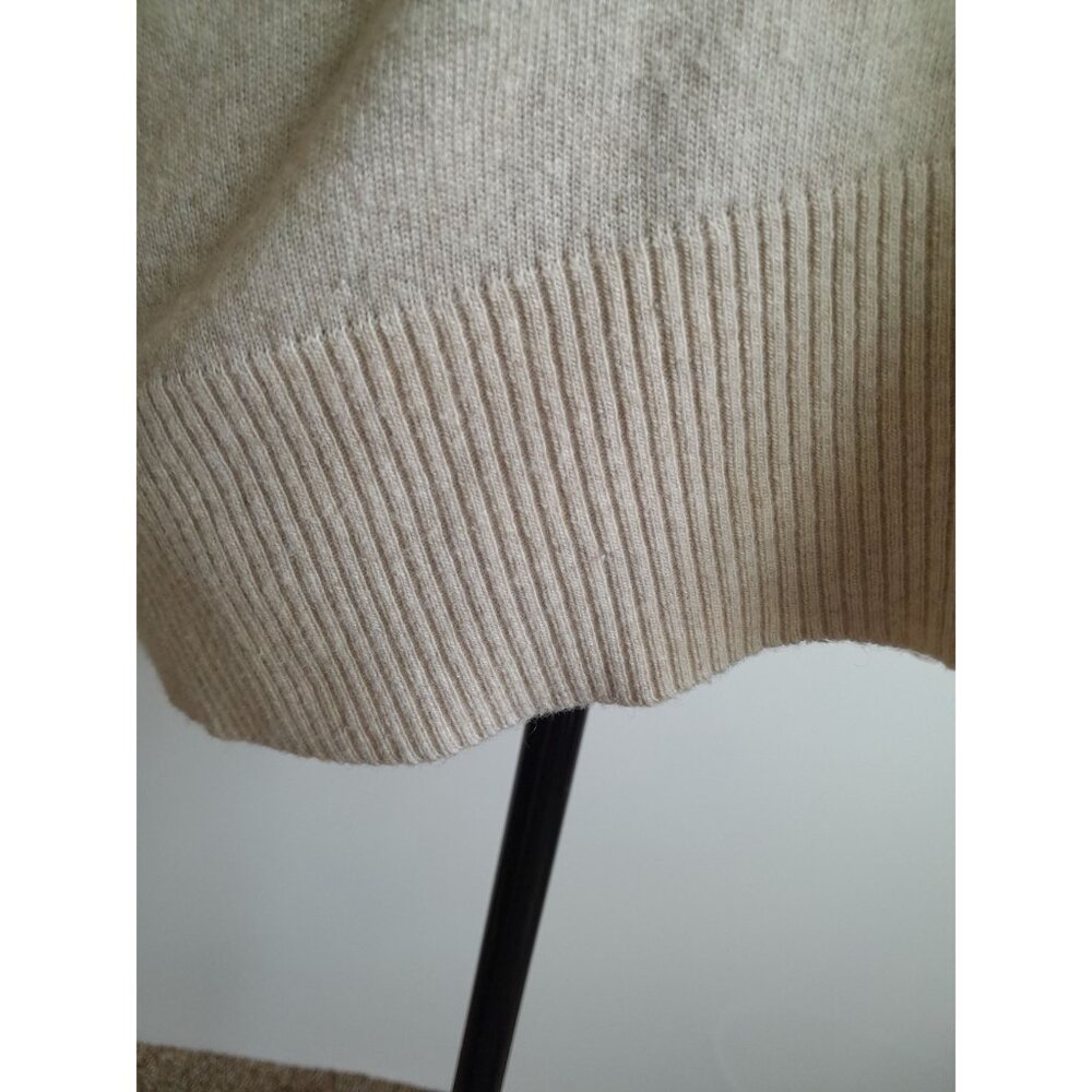 Banana Republic Luxury Wool Cashmere Chic Winter Minimalist Sz Medium Sweater - Picture 4 of 8